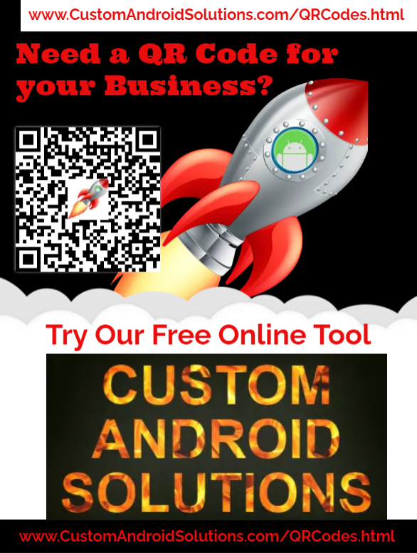 Need a QR Code for your business? Click here to Try our free online tool.